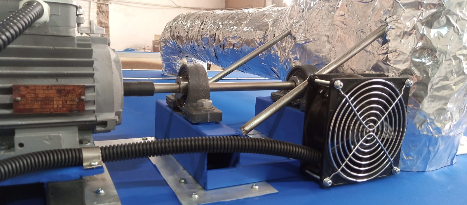 Камерная печь с системой рециркуляции воздуха